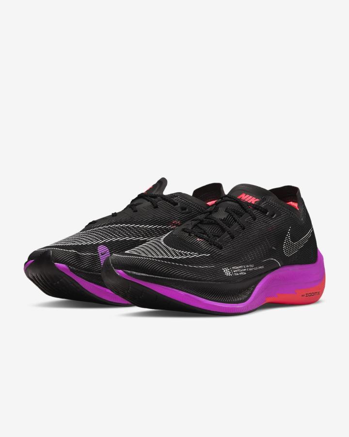 Tenis Carreras Nike ZoomX Vaporfly Next% 2 Road Hombre Negras Moradas Gris Rojas | BQVJM-9632