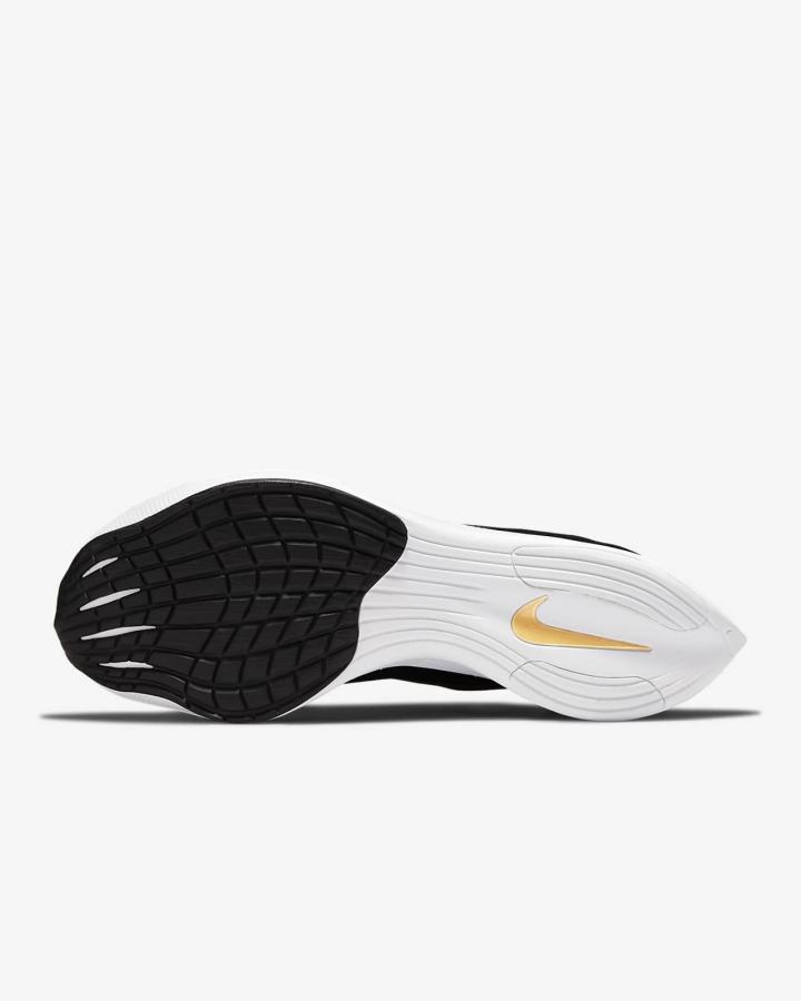 Tenis Carreras Nike ZoomX Vaporfly Next% 2 Road Mujer Negras Metal Doradas Blancas | CEOVJ-7890