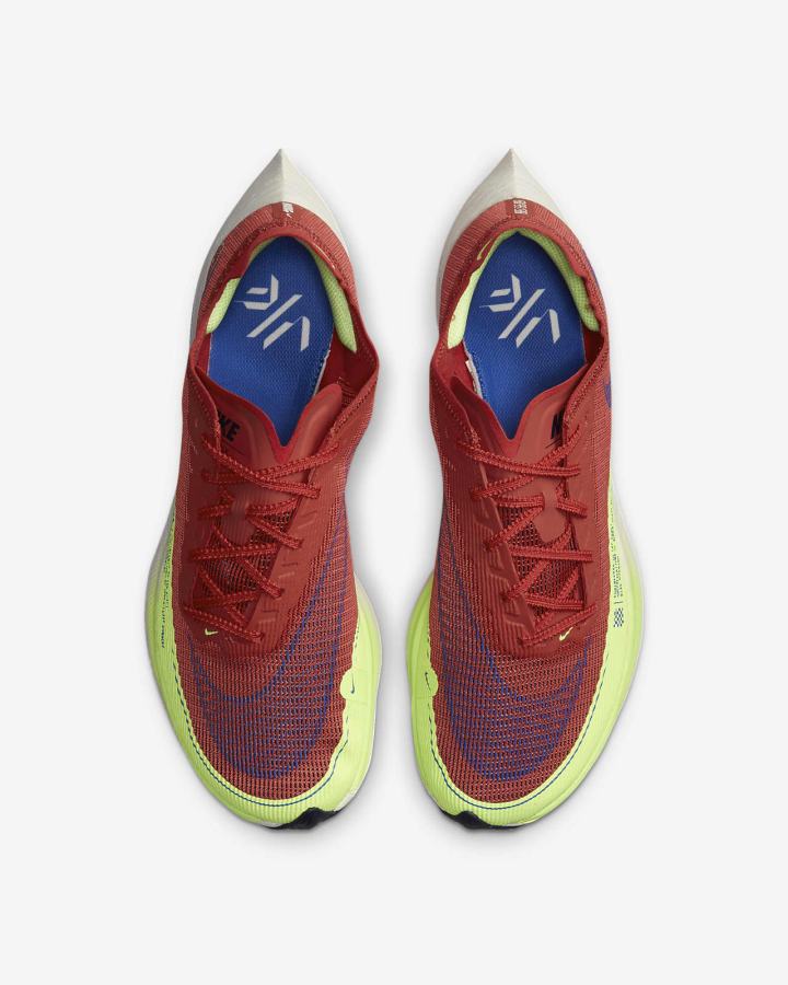 Tenis Carreras Nike ZoomX Vaporfly Next% 2 Road Hombre Rojas Verde Azul Real | INGJX-9764