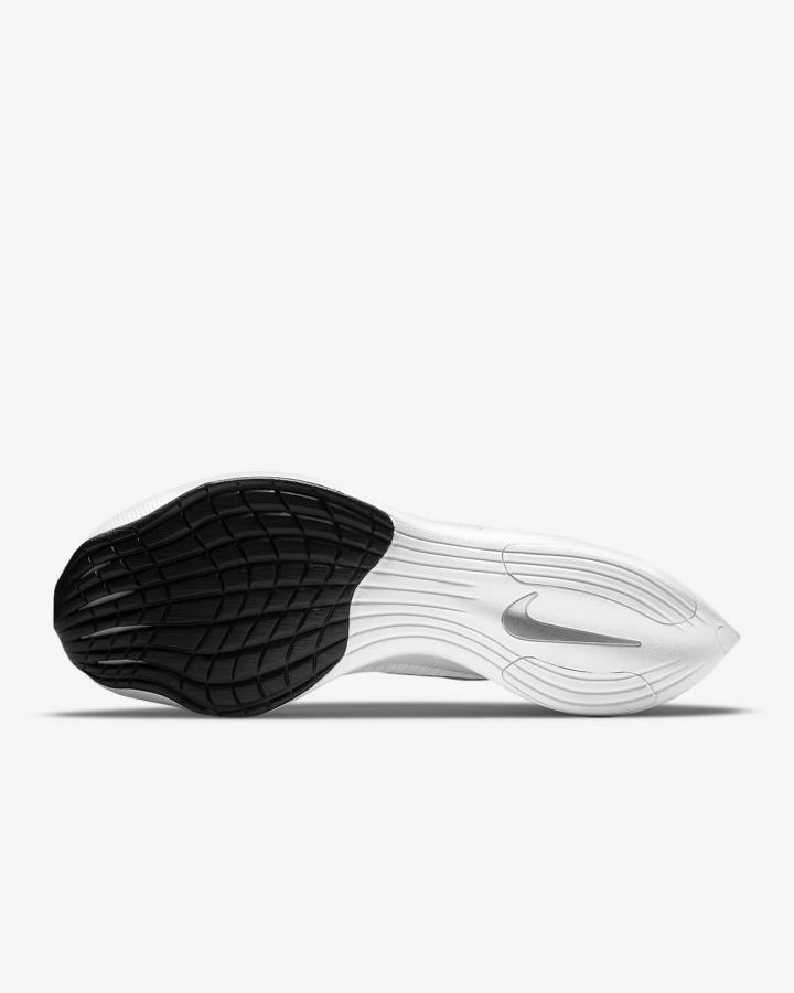 Tenis Carreras Nike ZoomX Vaporfly Next% 2 Road Hombre Blancas Metal Plateadas Negras | NIERB-2849