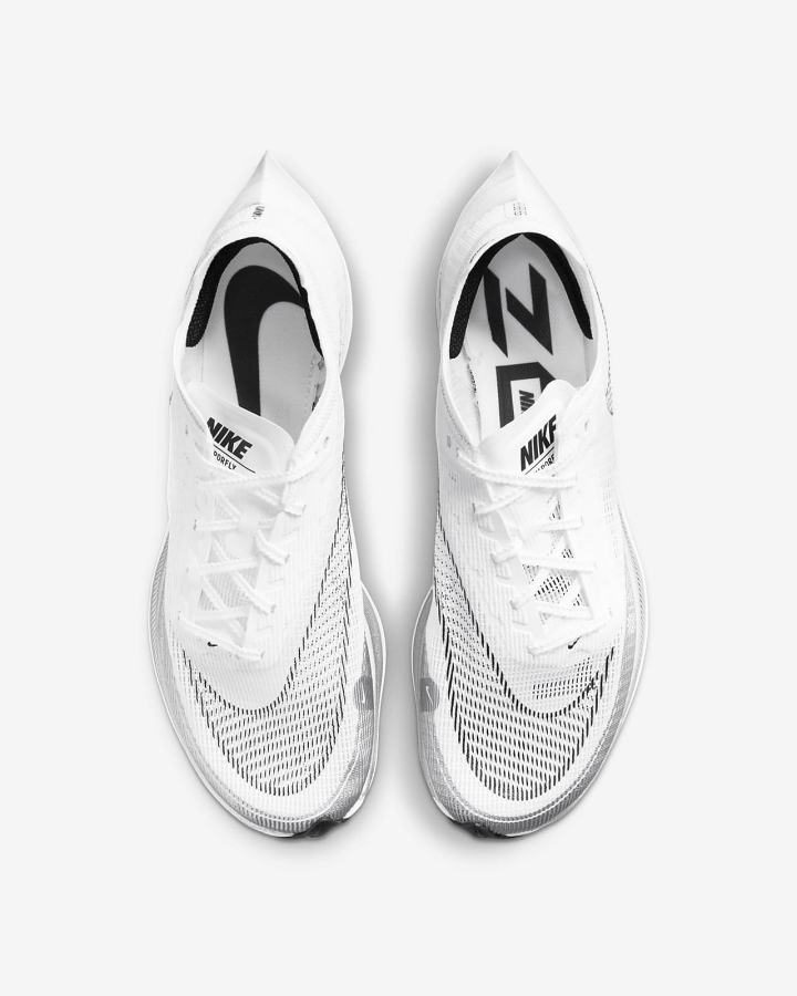 Tenis Carreras Nike ZoomX Vaporfly Next% 2 Road Hombre Blancas Metal Plateadas Negras | NIERB-2849