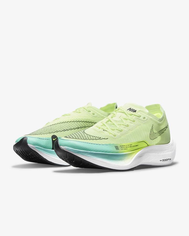 Tenis Carreras Nike ZoomX Vaporfly Next% 2 Road Mujer Turquesa Negras | SJZTK-1420