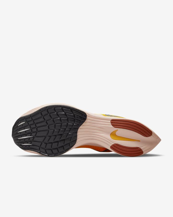 Tenis Carreras Nike ZoomX Vaporfly Next% 2 Road Hombre Doradas Naranjas Negras | VMYCN-0743