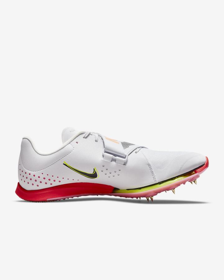 Tenis Clavos Nike Air Zoom Long Jump Elite Track & Field Jumping Spikes Hombre Blancas Negras | TNPWD-1387