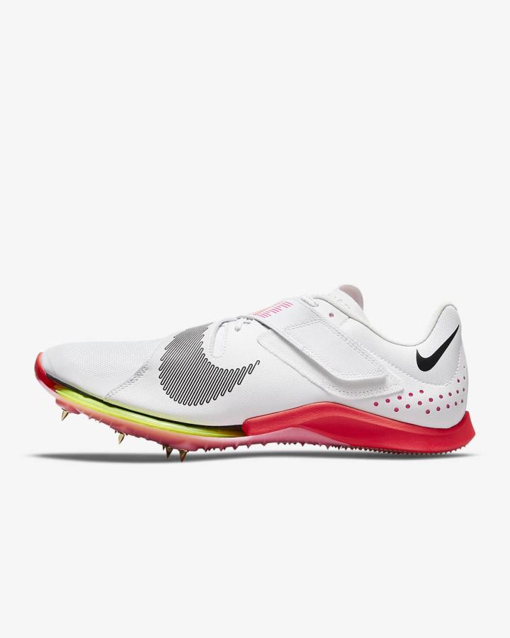 Tenis Clavos Nike Air Zoom Long Jump Elite Track & Field Jumping Spikes Hombre Blancas Negras | TNPWD-1387