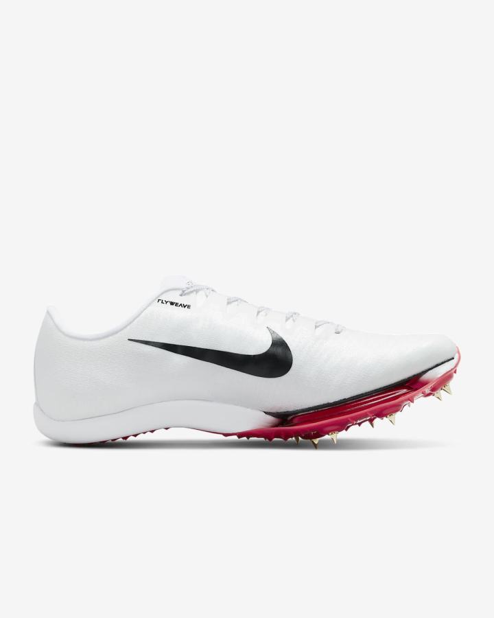 Tenis Clavos Nike Air Zoom Maxfly More Uptempo Track & Field Sprinting Spikes Hombre Blancas Rojas Negras | MCWBL-3970