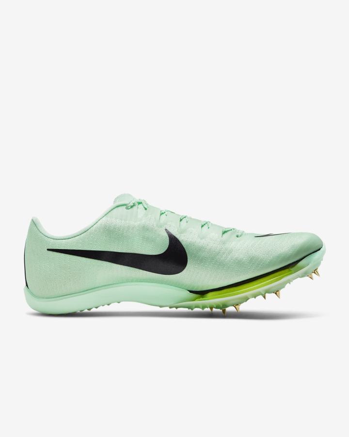 Tenis Clavos Nike Air Zoom Maxfly Track & Field Sprinting Spikes Hombre Verde Menta Moradas | TQVBX-8519