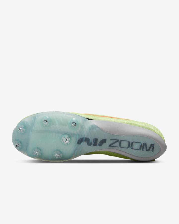 Tenis Clavos Nike Air Zoom Maxfly Track & Field Sprinting Spikes Hombre Turquesa Naranjas | ZHRUQ-4028