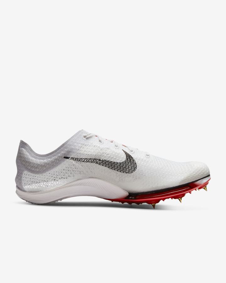 Tenis Clavos Nike Air Zoom Victory More Uptempo Track & Field Distance Spikes Hombre Blancas Rojas Negras | KZVWY-9105