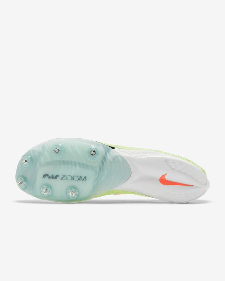 Tenis Clavos Nike Air Zoom Victory Track & Field Distance Spikes Hombre Turquesa Naranjas | JRKFV-5890