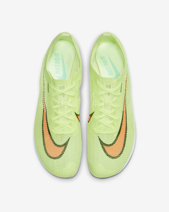 Tenis Clavos Nike Air Zoom Victory Track & Field Distance Spikes Hombre Turquesa Naranjas | JRKFV-5890