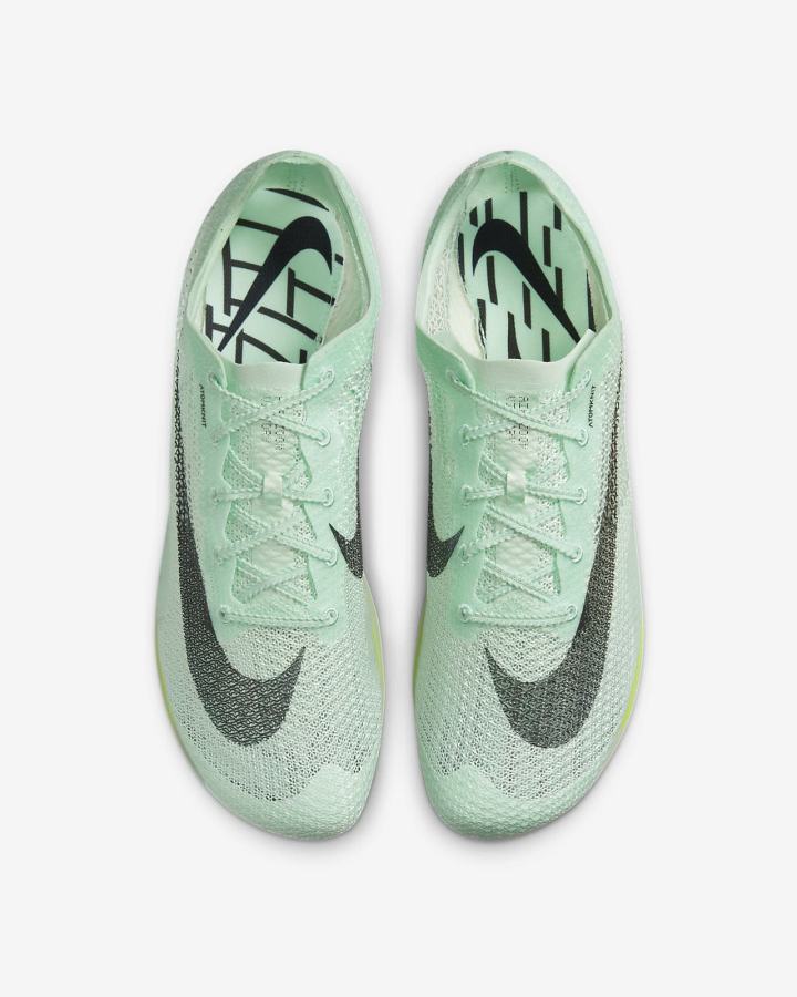 Tenis Clavos Nike Air Zoom Victory Track & Field Distance Spikes Mujer Verde Menta Moradas | MDWCV-1982