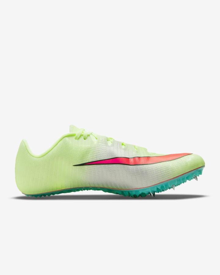 Tenis Clavos Nike Zoom Ja Fly 3 Track & Field Sprinting Spikes Hombre Turquesa Verde Claro Naranjas | RQJVM-0261