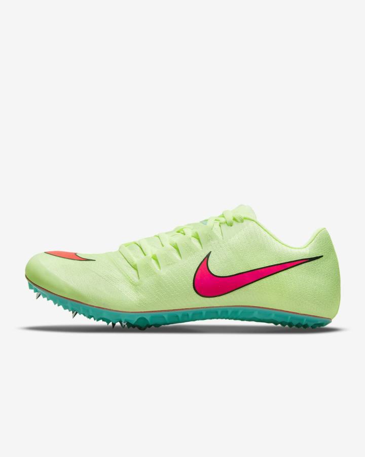 Tenis Clavos Nike Zoom Ja Fly 3 Track & Field Sprinting Spikes Hombre Turquesa Verde Claro Naranjas | RQJVM-0261