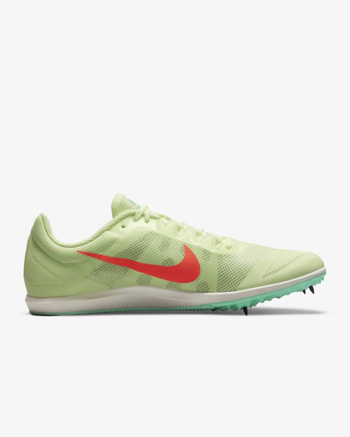 Tenis Clavos Nike Zoom Rival D 10 Track & Field Distance Spikes Hombre Turquesa Naranjas | LGNJB-4769