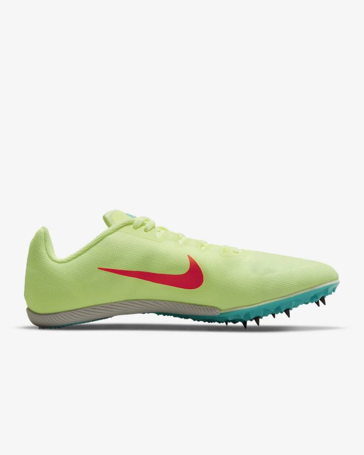 Tenis Clavos Nike Zoom Rival M 9 Track & Field Multi-Event Spikes Hombre Turquesa Naranjas | WYFAD-0872
