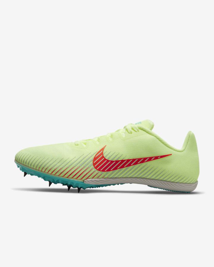 Tenis Clavos Nike Zoom Rival M 9 Track & Field Multi-Event Spikes Hombre Turquesa Naranjas | WYFAD-0872