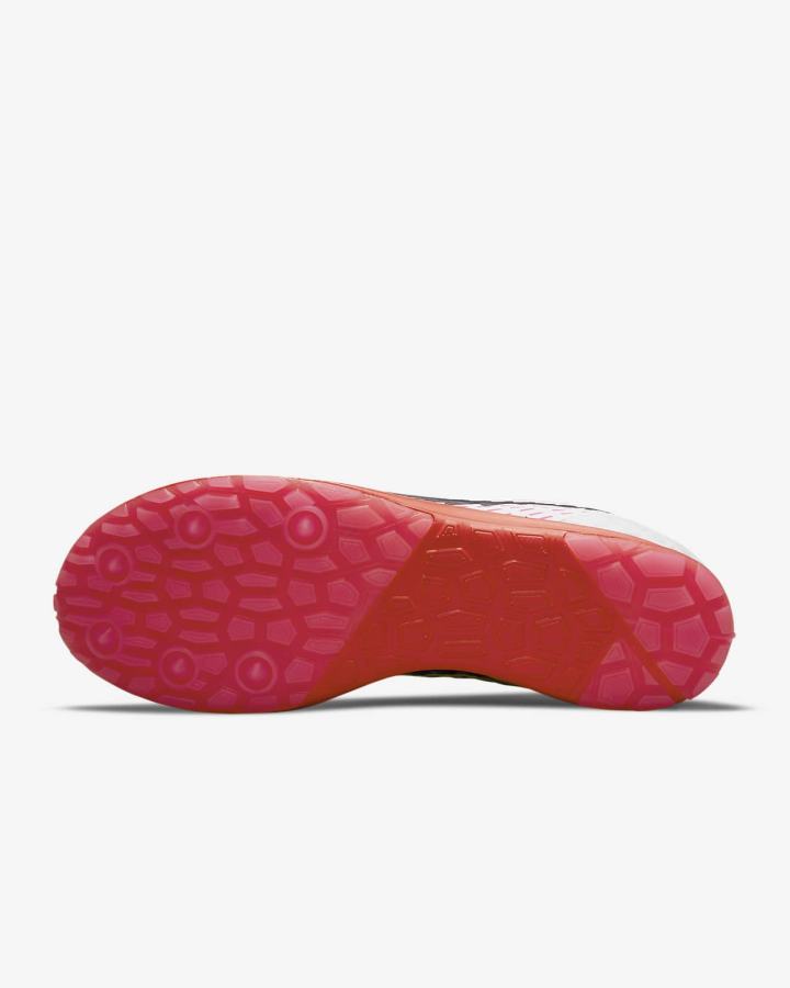 Tenis Clavos Nike Zoom Rival Waffle 5 Track & Field Distance Spikes Mujer Blancas Rojas Claro Negras | KBVXL-0812