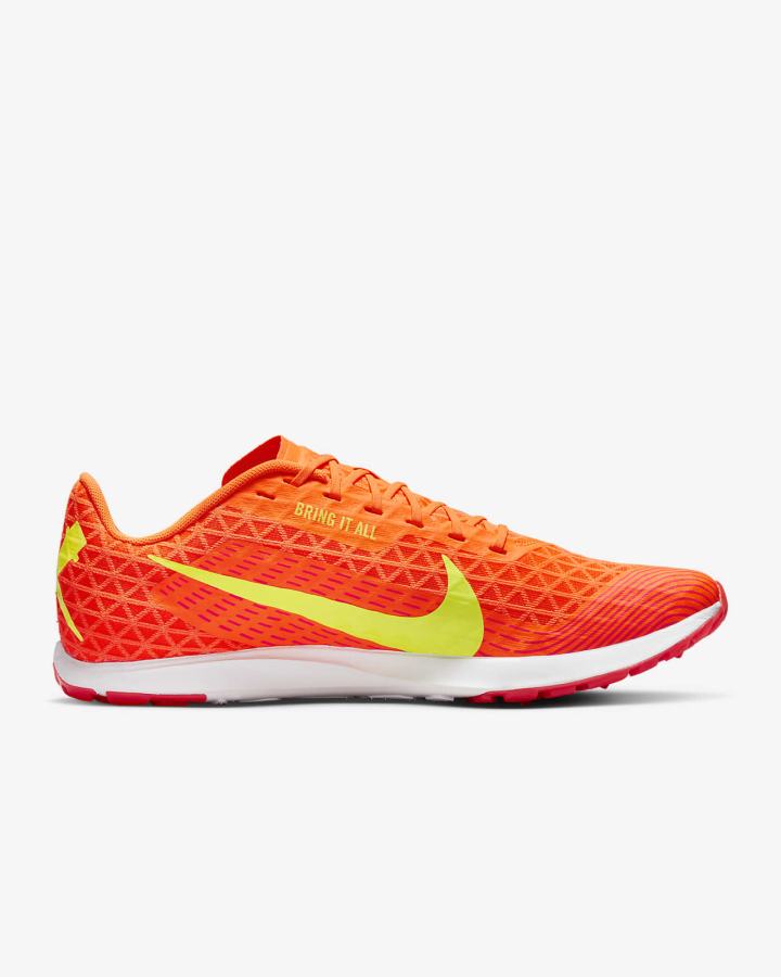 Tenis Clavos Nike Zoom Rival Waffle 5 Track & Field Distance Spikes Hombre Naranjas Rojas Claro Negras | PUGRS-7061