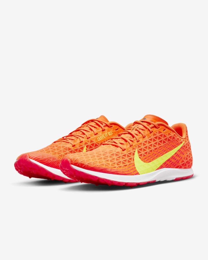 Tenis Clavos Nike Zoom Rival Waffle 5 Track & Field Distance Spikes Hombre Naranjas Rojas Claro Negras | PUGRS-7061