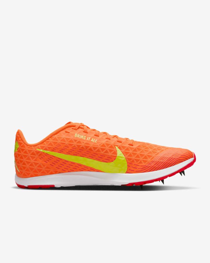 Tenis Clavos Nike Zoom Rival XC 5 Track & Field Distance Spikes Hombre Naranjas Rojas Claro Negras | PFSNX-7530