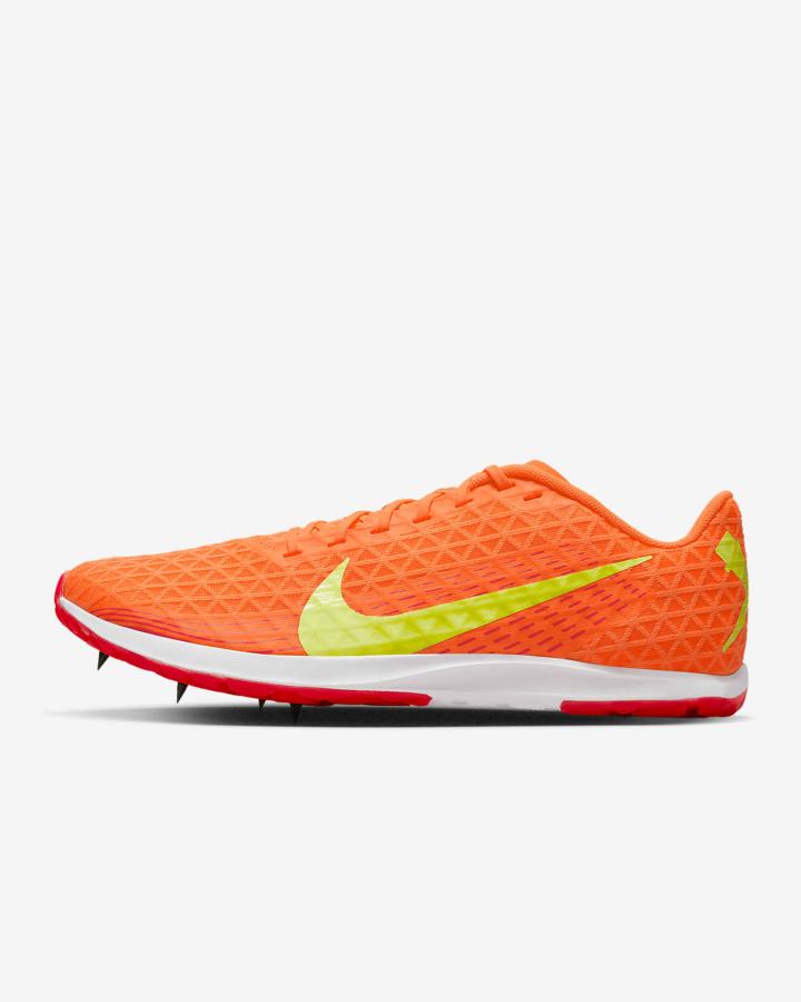 Tenis Clavos Nike Zoom Rival XC 5 Track & Field Distance Spikes Hombre Naranjas Rojas Claro Negras | PFSNX-7530