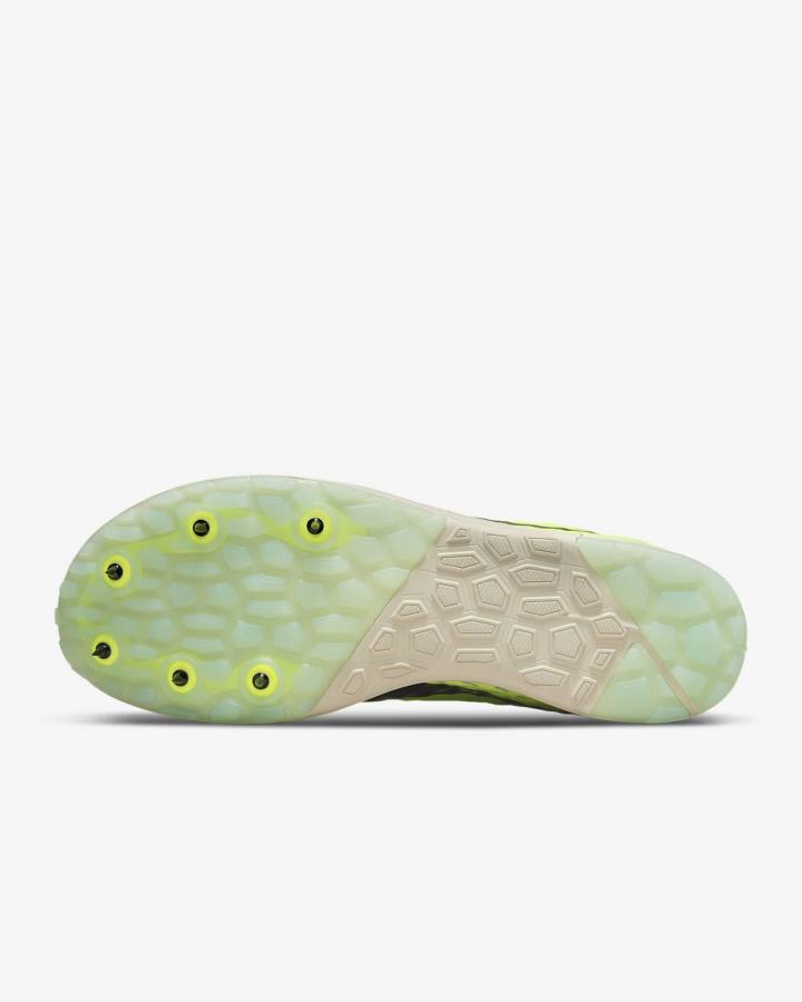 Tenis Clavos Nike Zoom Rival XC 5 Track & Field Distance Spikes Mujer Verde Menta Moradas | QFWHE-0621