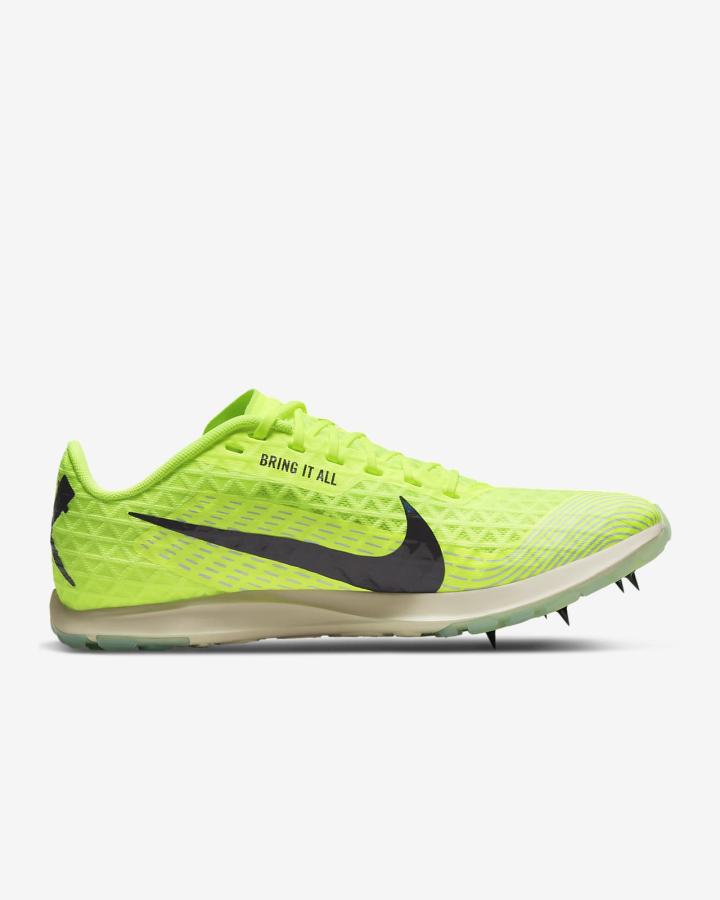 Tenis Clavos Nike Zoom Rival XC 5 Track & Field Distance Spikes Mujer Verde Menta Moradas | QFWHE-0621