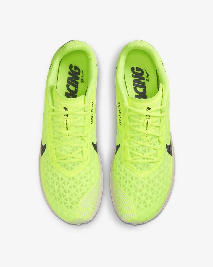 Tenis Clavos Nike Zoom Rival XC 5 Track & Field Distance Spikes Mujer Verde Menta Moradas | QFWHE-0621