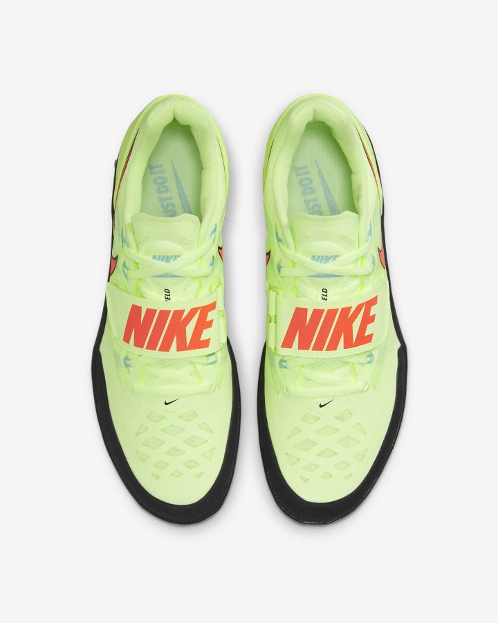 Tenis Clavos Nike Zoom Rotational 6 Track & Field Throwing Hombre Turquesa Negras Naranjas | KHYTC-5813