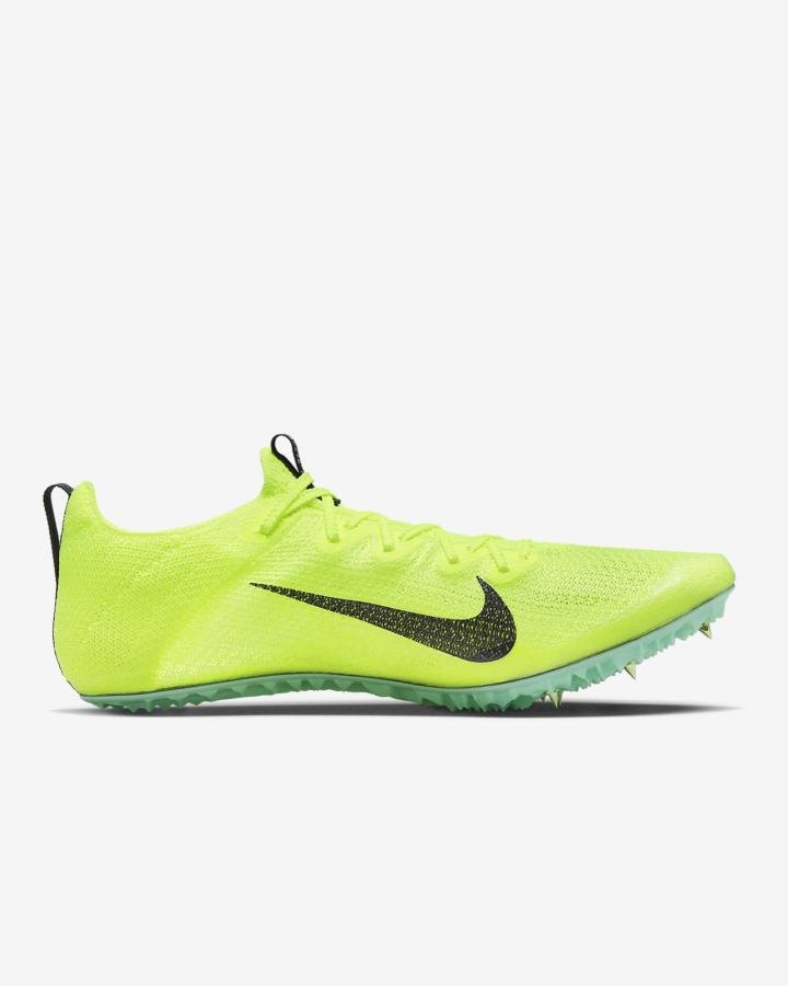Tenis Clavos Nike Zoom Superfly Elite 2 Track & Field Sprinting Spikes Mujer Verde Menta Moradas | CQFWU-8362