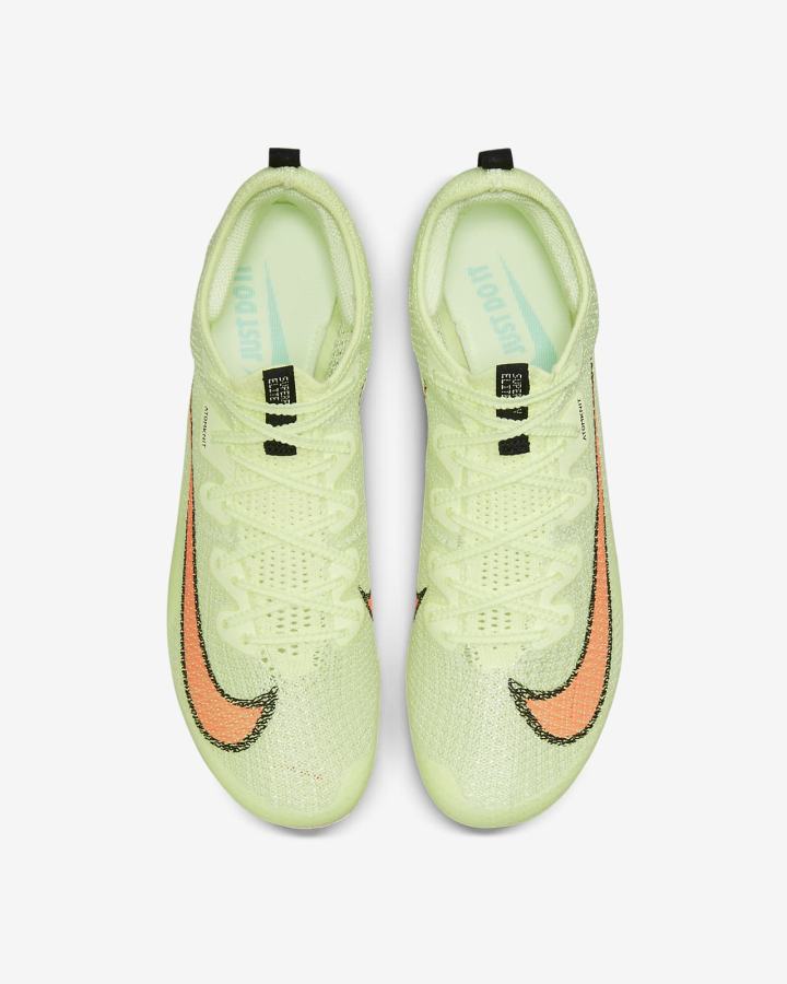 Tenis Clavos Nike Zoom Superfly Elite 2 Track & Field Sprinting Spikes Mujer Turquesa Negras Naranjas | NXTLC-6841
