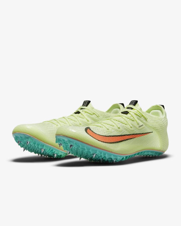 Tenis Clavos Nike Zoom Superfly Elite 2 Track & Field Sprinting Spikes Mujer Turquesa Negras Naranjas | NXTLC-6841