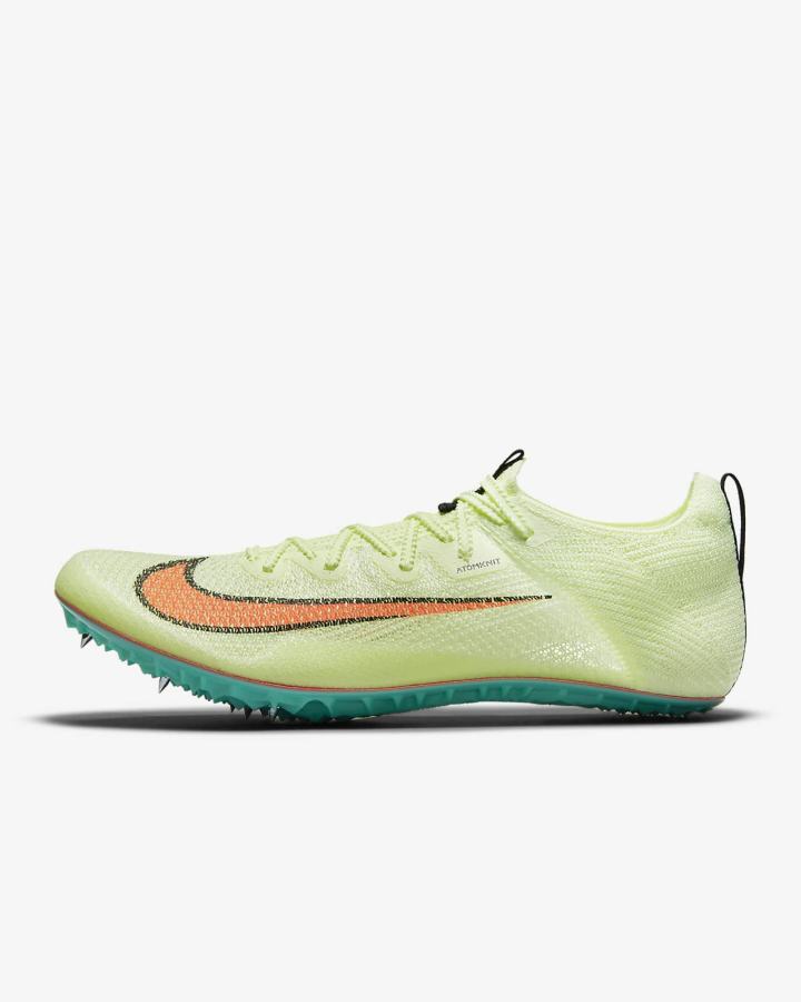 Tenis Clavos Nike Zoom Superfly Elite 2 Track & Field Sprinting Spikes Mujer Turquesa Negras Naranjas | NXTLC-6841