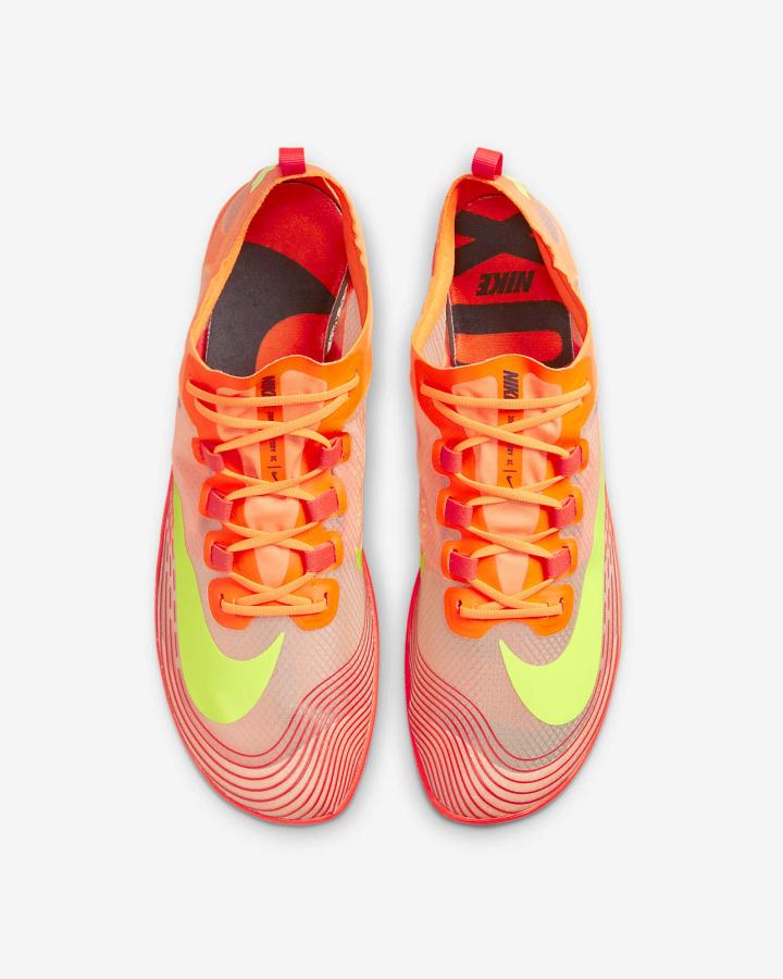 Tenis Clavos Nike Zoom Victory 5 XC Track & Field Distance Spikes Hombre Naranjas Rojas Claro Negras | IVPAR-0687