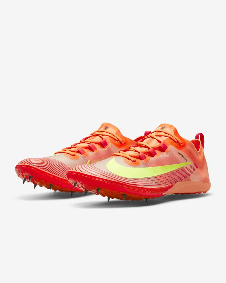 Tenis Clavos Nike Zoom Victory 5 XC Track & Field Distance Spikes Hombre Naranjas Rojas Claro Negras | IVPAR-0687
