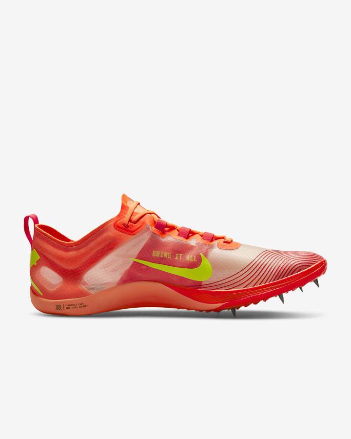 Tenis Clavos Nike Zoom Victory 5 XC Track & Field Distance Spikes Mujer Naranjas Rojas Claro Negras | KOMEP-2917