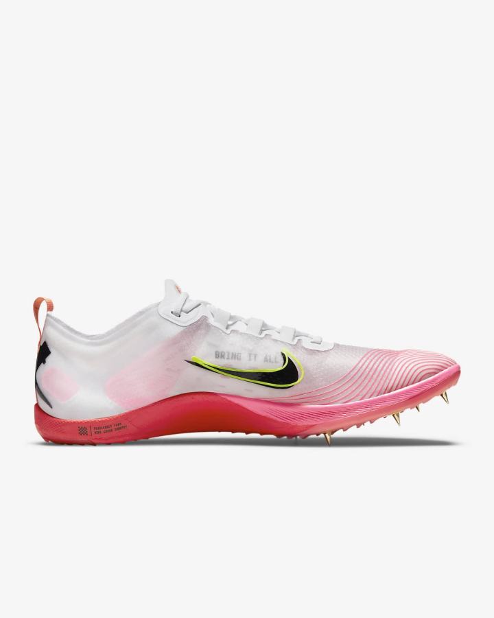 Tenis Clavos Nike Zoom Victory 5 XC Track & Field Distance Spikes Mujer Blancas Rojas Claro Negras | VMTID-1074