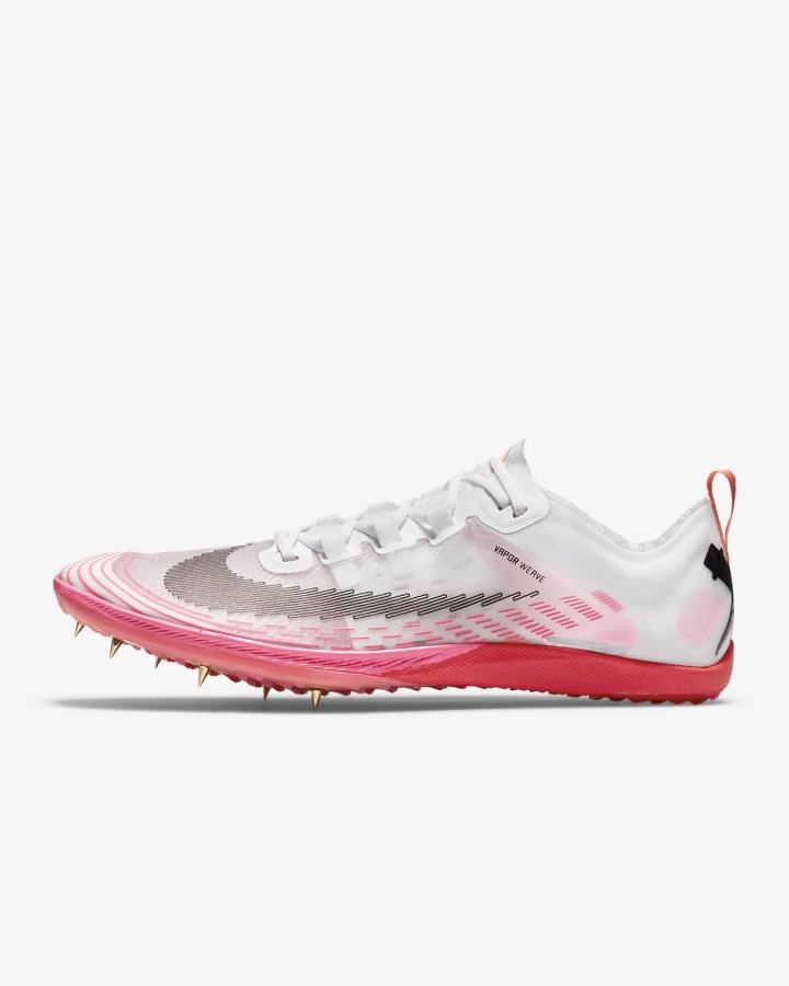 Tenis Clavos Nike Zoom Victory 5 XC Track & Field Distance Spikes Mujer Blancas Rojas Claro Negras | VMTID-1074