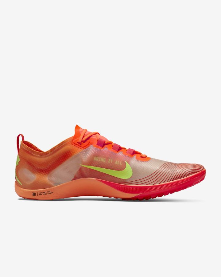 Tenis Clavos Nike Zoom Victory Waffle 5 Track & Field Distance Spikes Hombre Naranjas Rojas Claro Negras | DFHGW-6389