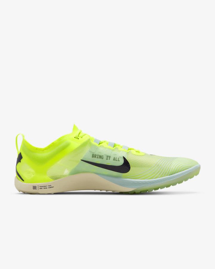 Tenis Clavos Nike Zoom Victory Waffle 5 Track & Field Distance Spikes Mujer Verde Menta Moradas | UGIJY-7269