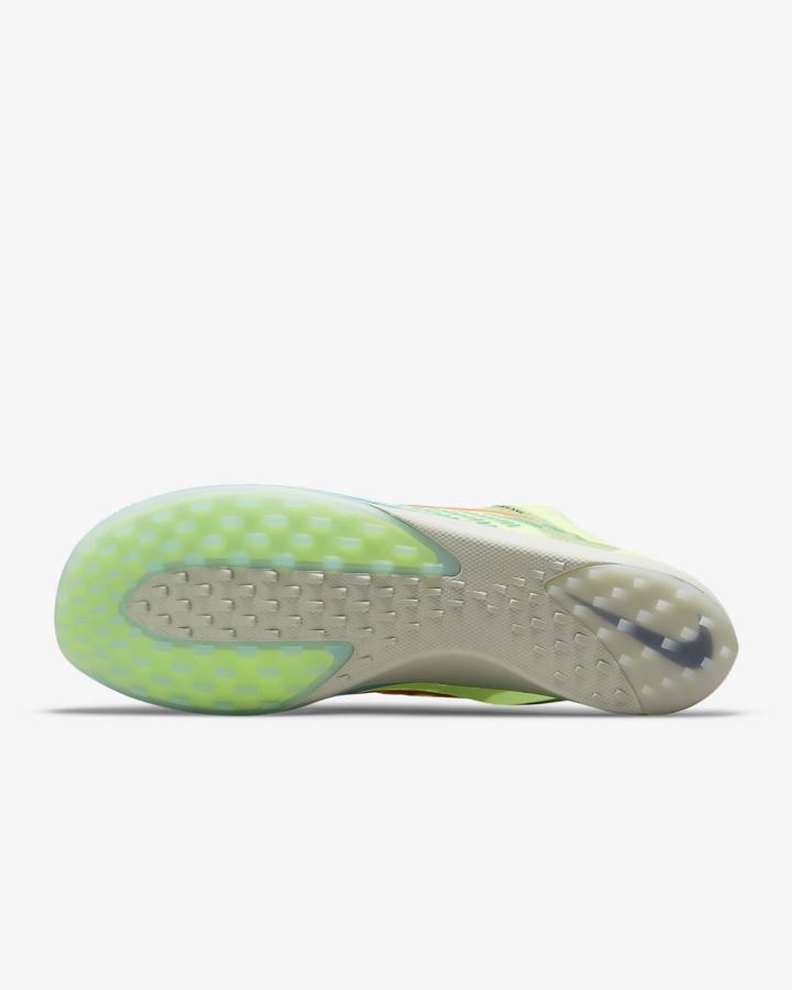Tenis Clavos Nike Zoom Victory Waffle 5 Track & Field Distance Spikes Hombre Turquesa Naranjas | ZHNOB-4956