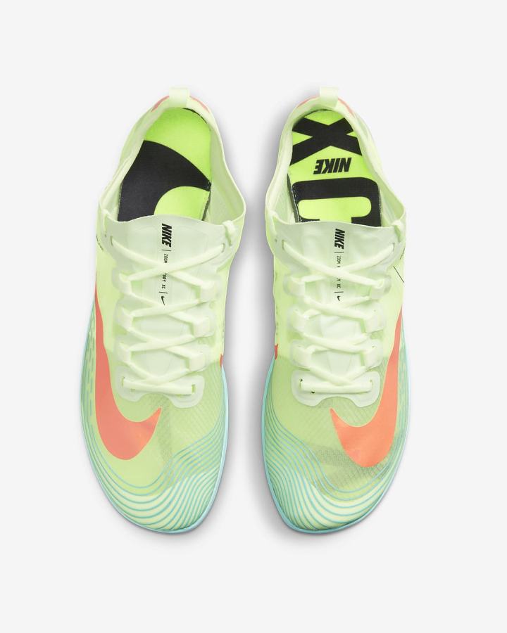 Tenis Clavos Nike Zoom Victory Waffle 5 Track & Field Distance Spikes Hombre Turquesa Naranjas | ZHNOB-4956