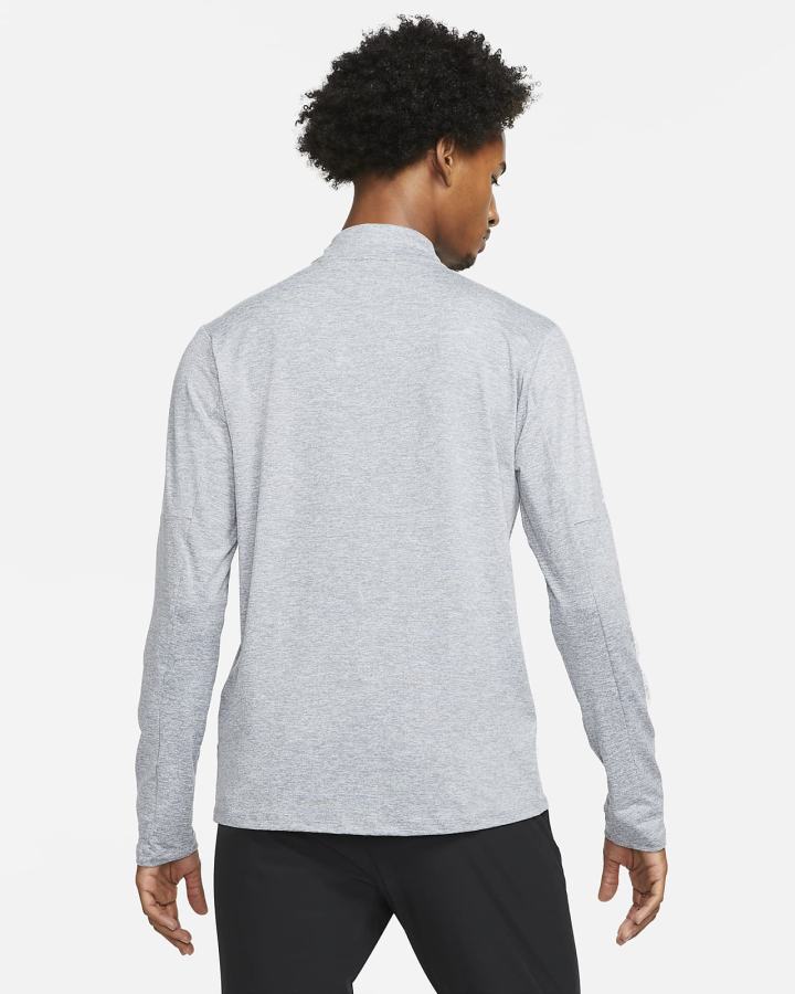 Top Running Nike Dri-FIT Element 1/4-Zip Hombre Gris | YNCPX-4852
