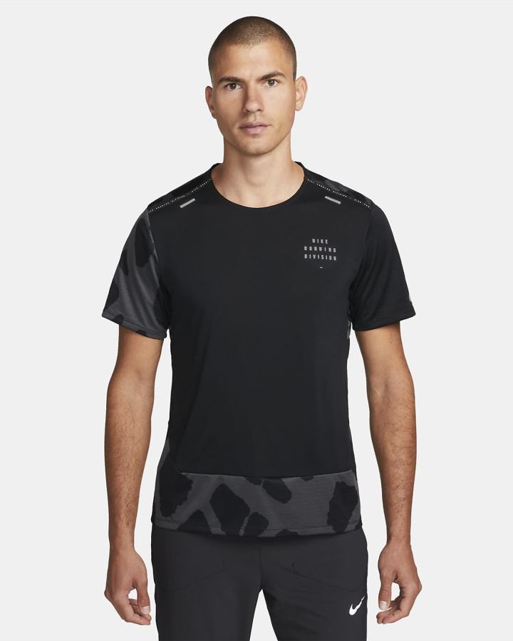 Top Running Nike Dri-FIT Run Division Rise 365 Hombre Negras | JQGSW-2384