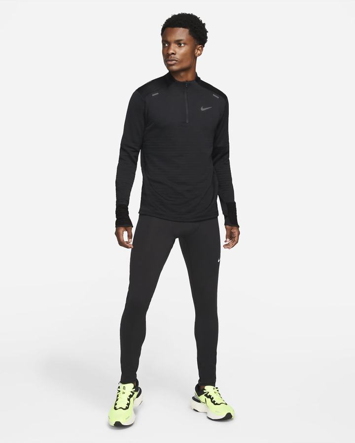 Top Running Nike Therma-FIT Repel Element 1/4-Zip Hombre Negras | GHRDI-5480