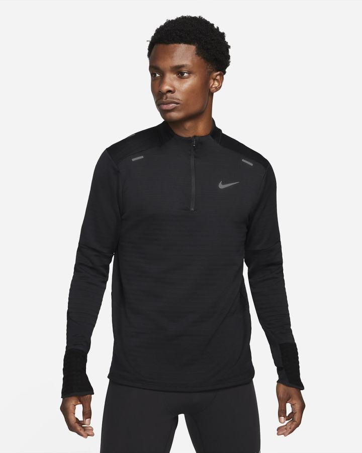 Top Running Nike Therma-FIT Repel Element 1/4-Zip Hombre Negras | GHRDI-5480