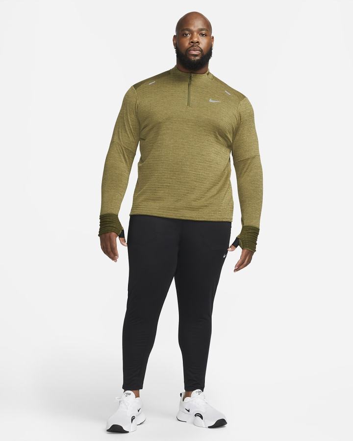 Top Running Nike Therma-FIT Repel Element 1/4-Zip Hombre Verde | SEJUX-5810