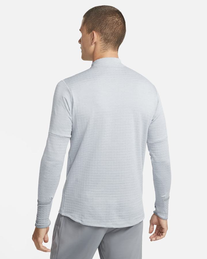 Top Running Nike Therma-FIT Repel Element 1/4-Zip Hombre Gris | WCEQG-1032