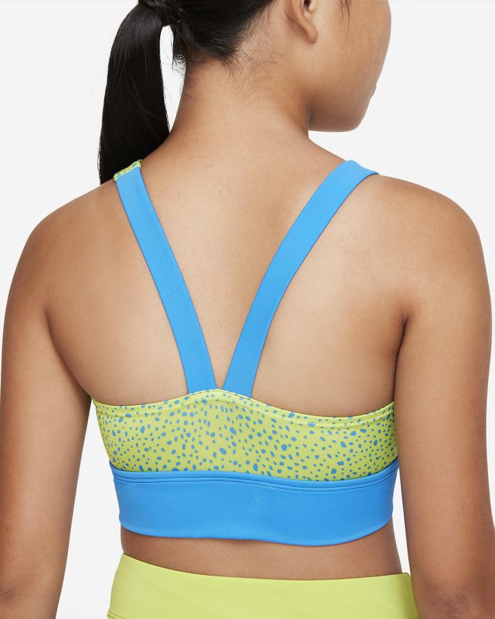 Trajes De Baño Nike Water Dots Kids Asymmetrical Top & High Waist Bikini Set Niña Azules | WKLTC-8367